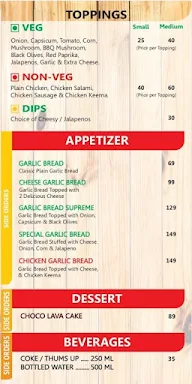 Woodz Pizza menu 2