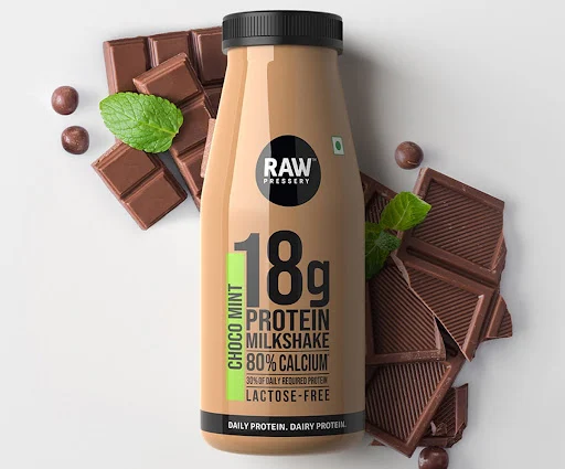 Raw Pressery Choco Mint Milk Shake