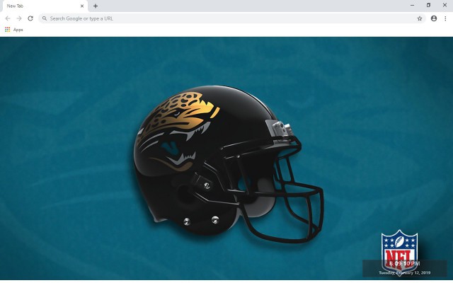 NFL Jacksonville Jaguars New Tab Theme