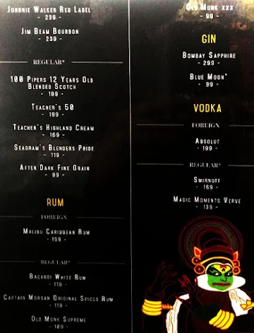 Mahabelly menu 