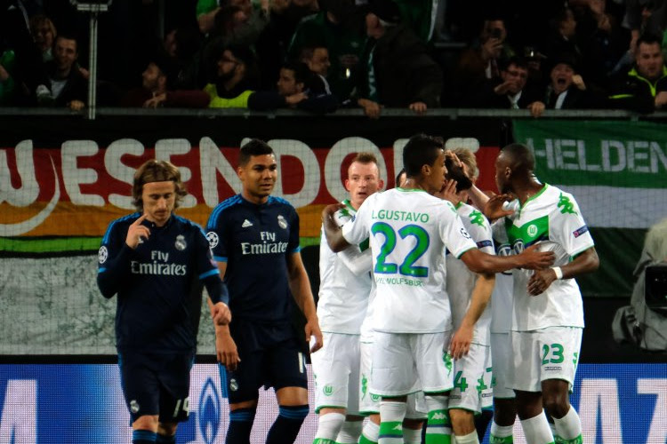 Wolfsburg crée la sensation face au Real Madrid