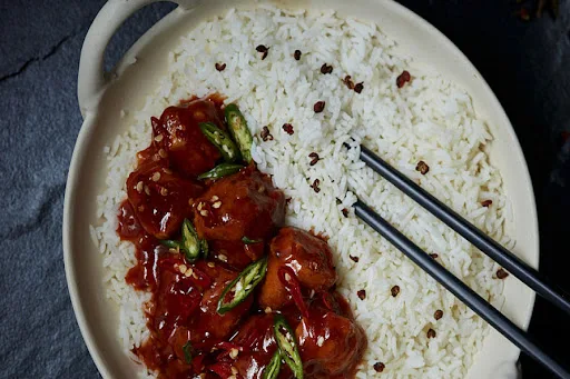 Chicken Hot Garlic Sauce Rice Bowl