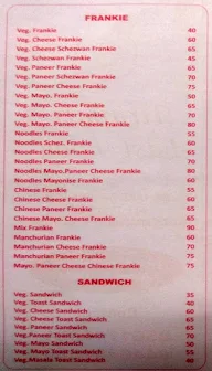 Tirupati Fast Food 2 menu 3