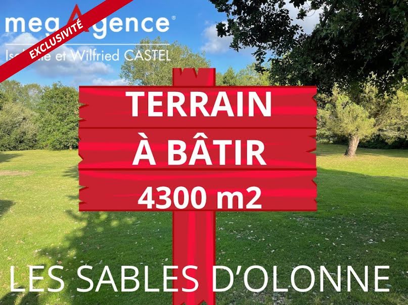 Vente terrain  4354 m² à Les Sables-d'Olonne (85100), 473 500 €