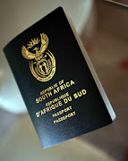 Republic of South Africa's passport.