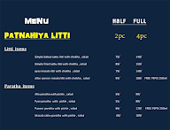 PATNAHIYA LITTI menu 1