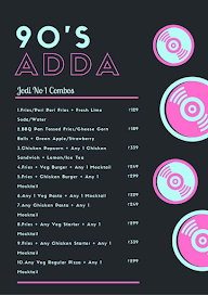 90's Adda menu 1