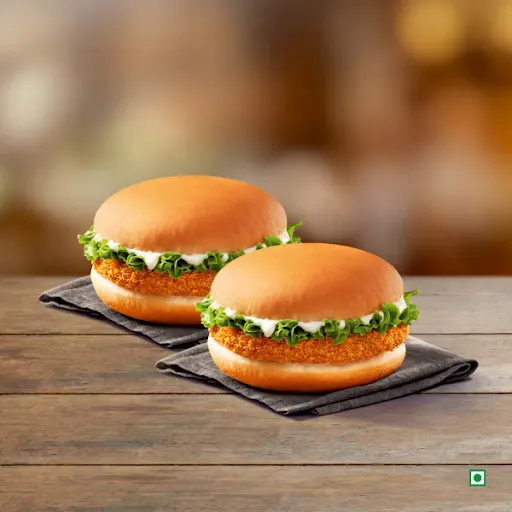 2 X Veg Krisper Burgers