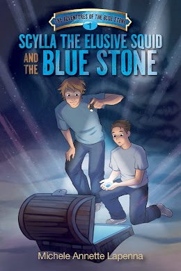 Scylla the Elusive Squid and the Blue Stone cover