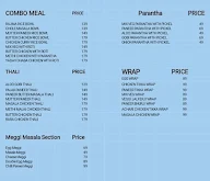 R.K. Yadav Dhaba menu 2