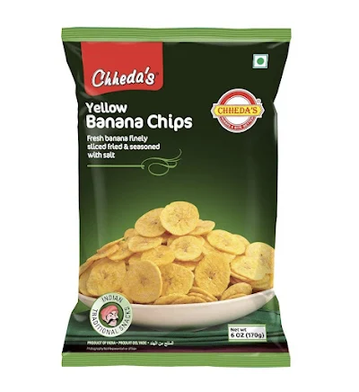 Chhedas Chips - Yellow Banana - 170 gm