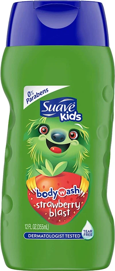 Mamaearth Super Strawberry Body Wash For Kids With Strawberry And Oat Protein - 300 ml