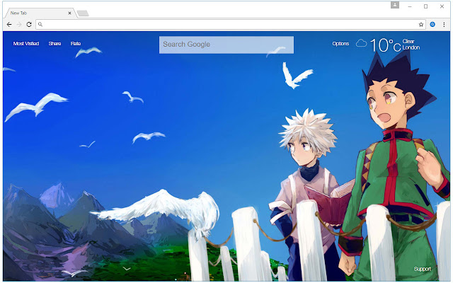 Hunter X Hunter Wallpaper Hd Hxh New Tab