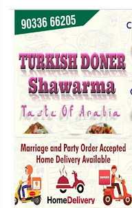 Turkish Doner menu 1