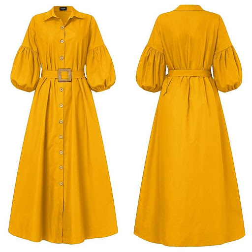 Title 2, Elegant Office Ladies Dress Women Long Dresses ...