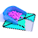 Remplir en 3D (Fill in 3D) icon