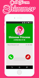 Call From Shimmer Princess - Girls Games 24.09.2017.2.0 APK + Mod (Uang yang tidak terbatas) untuk android