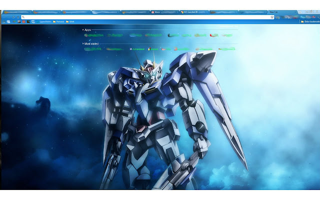 MS Gundam 00 chrome extension