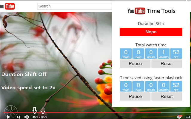 YouTube Time Tools