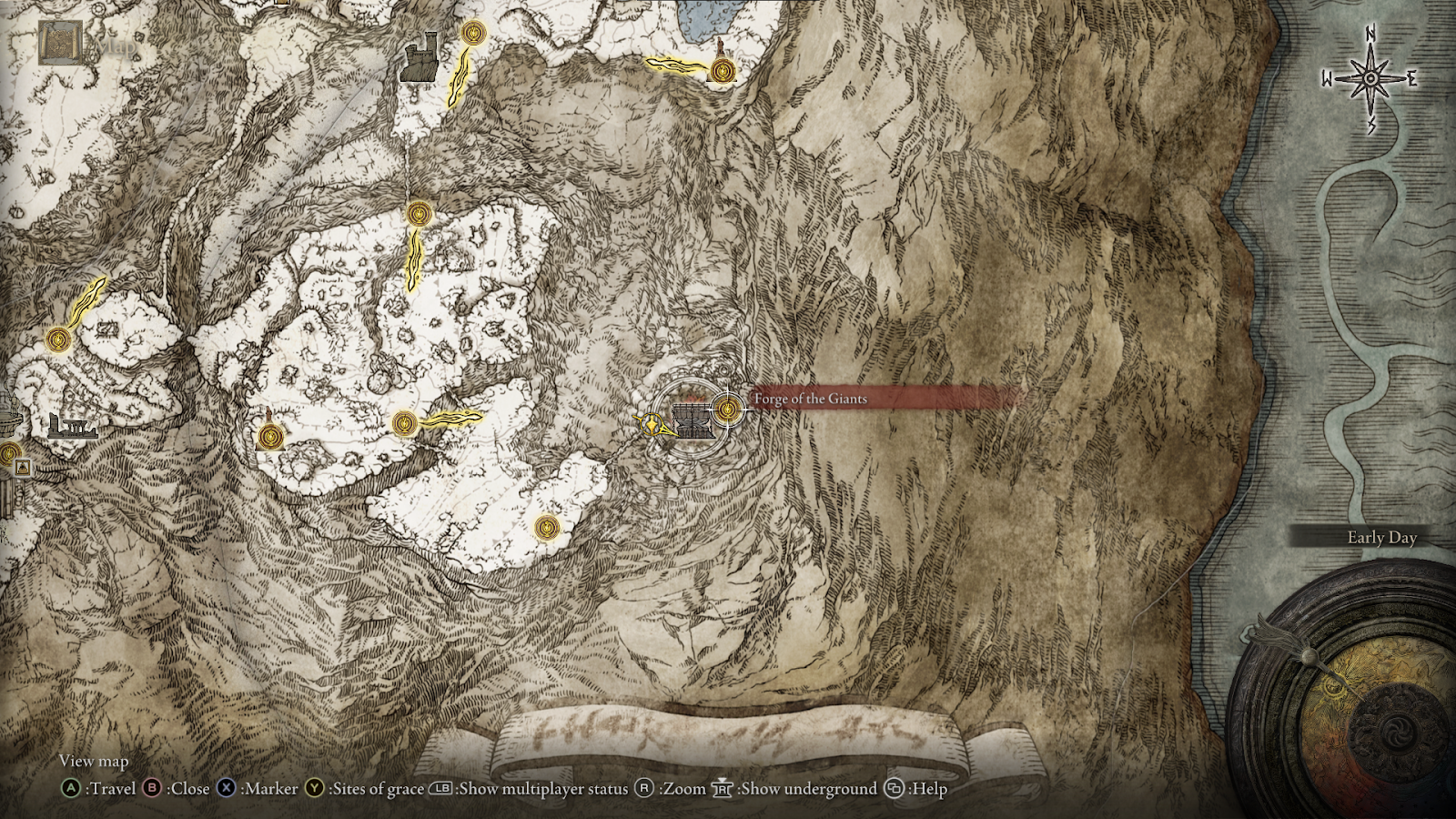 Fire giant location