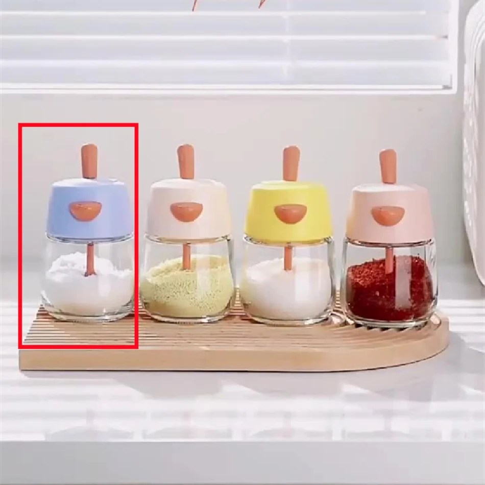 Pot à épices pour la cuisine domestique Bouteille à épices Gardez vos épices fraîches et organisées avec ce pot pratique et élégant, parfait pour un usage quotidien.