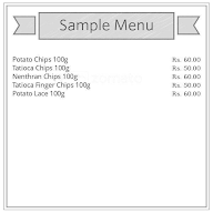 Sri Venkateshwara Hot Chips menu 1