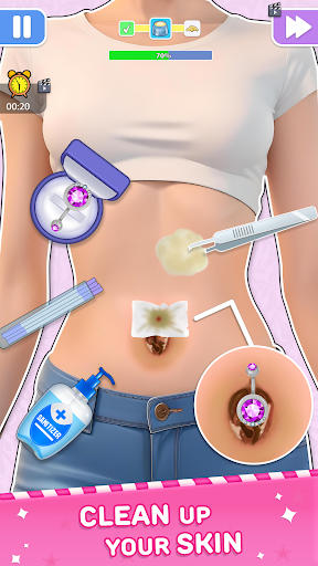Screenshot ASMR Skincare Makeover Game