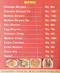 New Royal Biryani menu 1