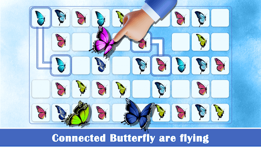 Screenshot Butterfly connect game