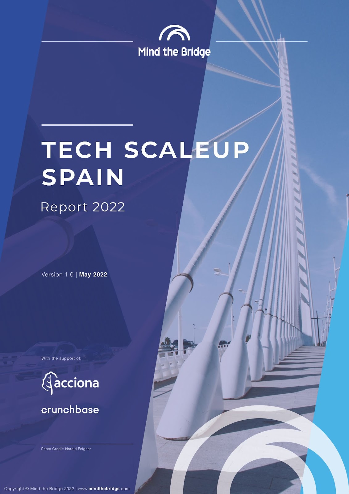 Mind the Bridge tech scaleup Spain report 2022 cover