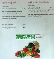 Hotel Saravana Bhavan menu 2