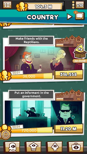 Code Triche We Are Illuminati – Jeu Clicker de Conspiration APK MOD 6