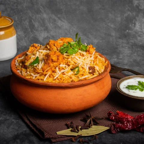 Boneless Chicken Biryani (500gm)