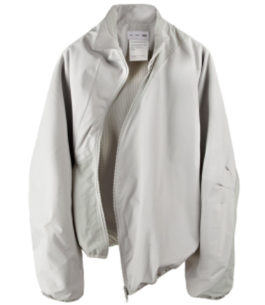 Title 4, Stand Collar Oblique Zipper Jacket for a modern...