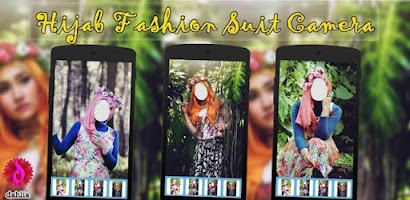 Hijab Fashion Suit Camera Screenshot