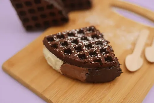 Triple Chocolate Waffle