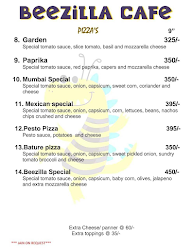 Beezilla Cafe menu 6