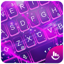 Liquid Purple Light Keyboard Theme 6.6.11 APK Скачать