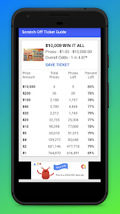 South Carolina Scratch Off Guide for Instant Lotto 1.0 APK + Мод (Unlimited money) за Android