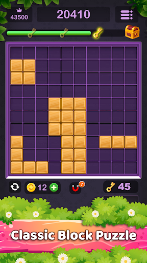 Screenshot Block Bunch Puzzle Game