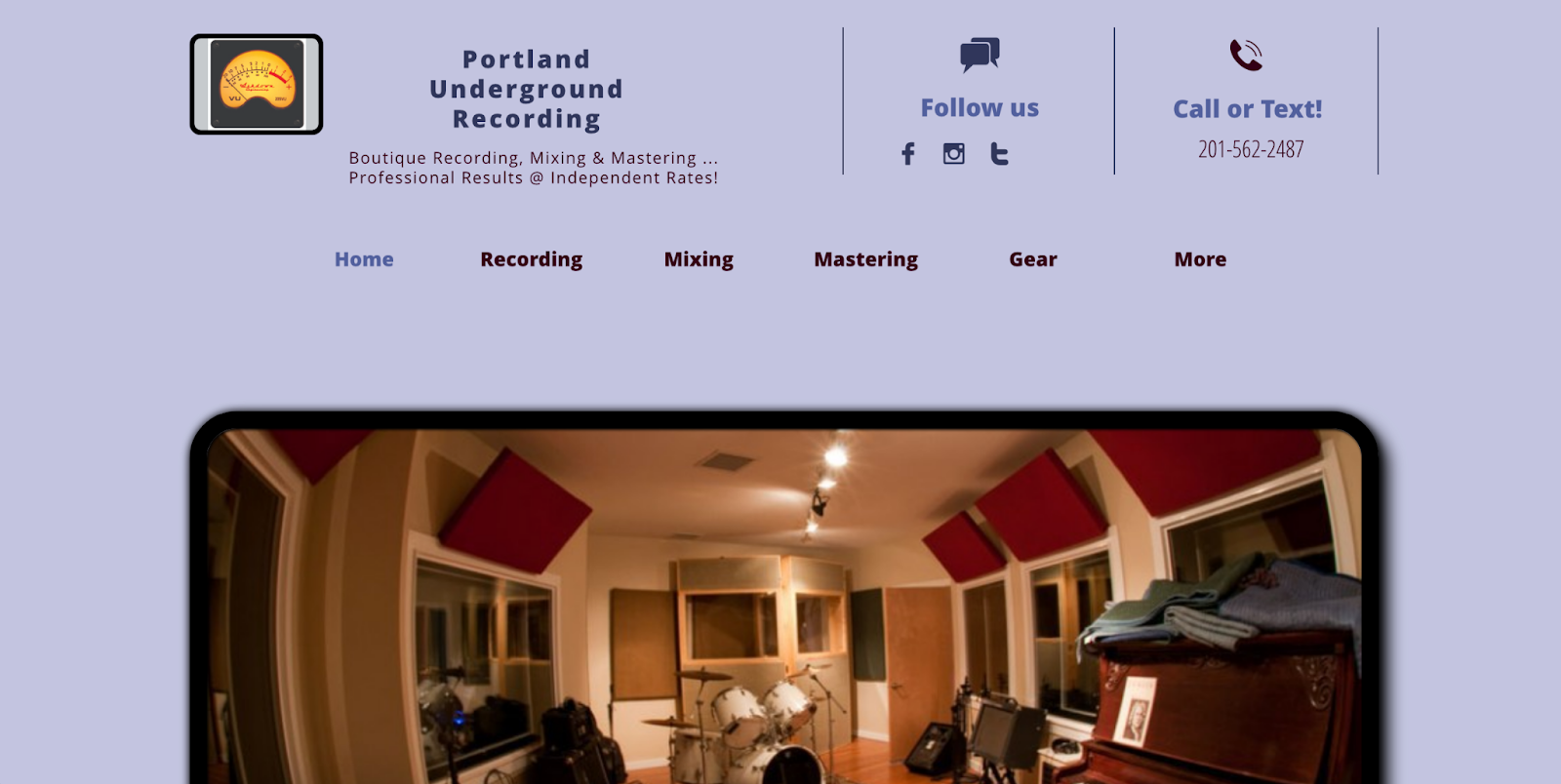 Portland Underground Recording One Of The Top 7 Best Recording Studios in Portland, Oregon