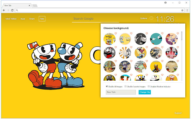 Cuphead Wallpapers Hd New Tab Freeaddon Com