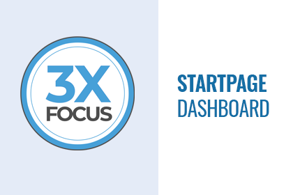 3XFocus - Custom StartPage & Dashboard small promo image