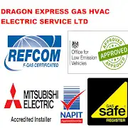 Dragon Express Gas HVAC Electric Service LTD Logo