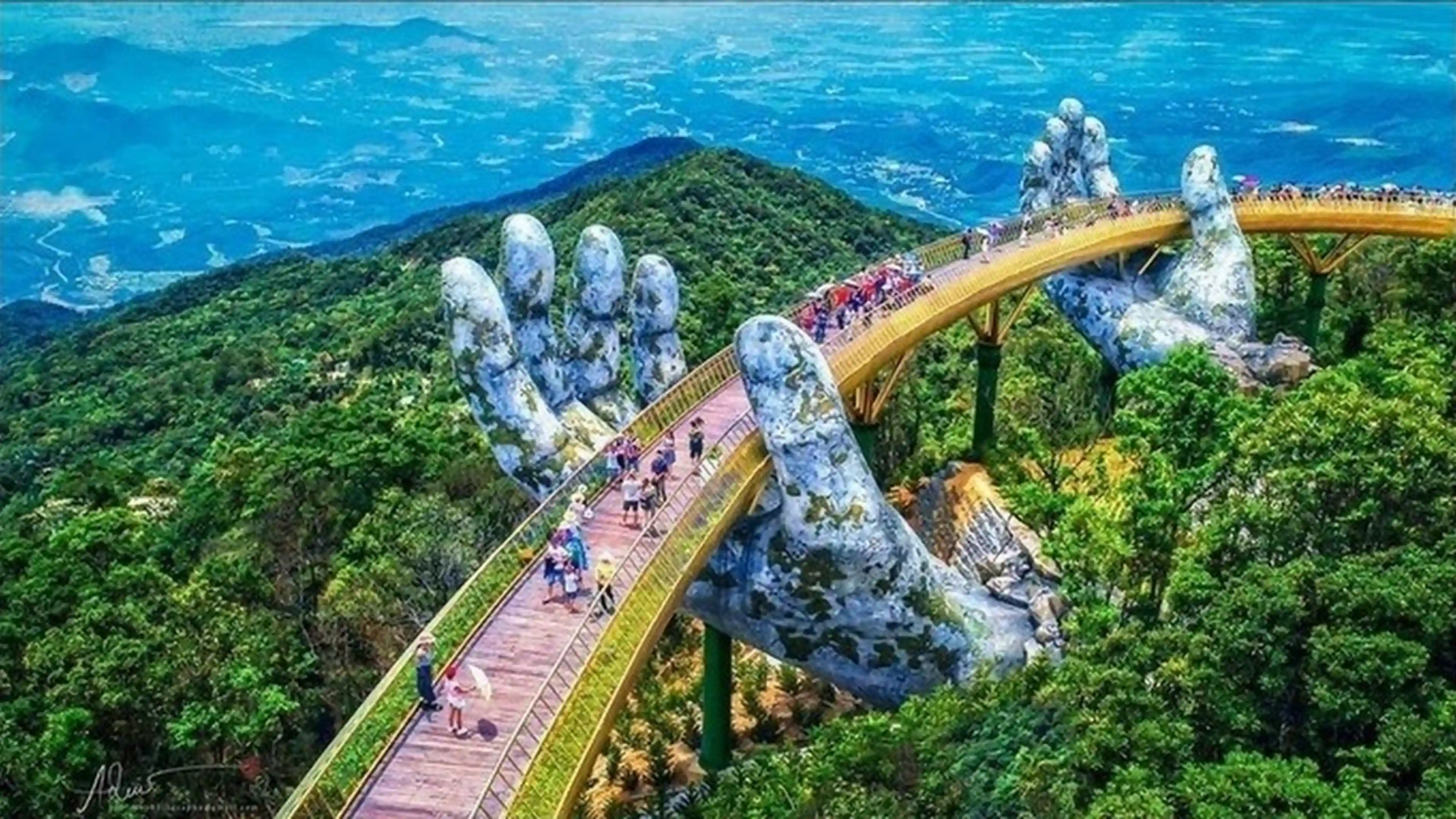 Facts of The Golden Bridge in Vietnam