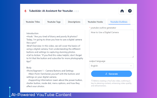 Free Ai Youtube Video Title Generator