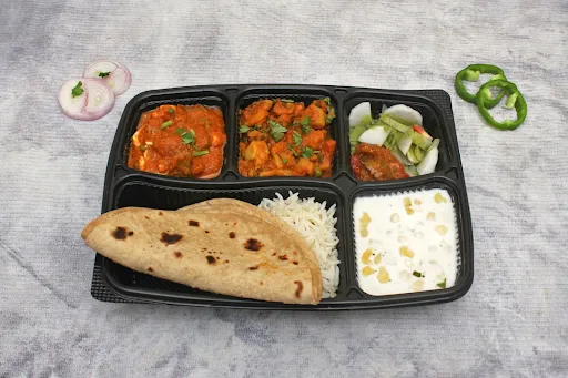 Kadhai Paneer Thali