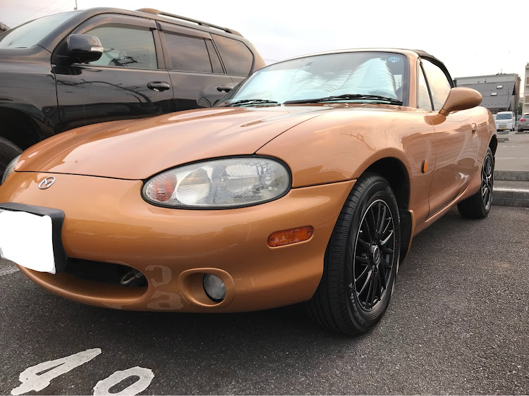 ロードスターのタイヤ交換・洗車・ホイール交換に関するカスタム事例の投稿画像1枚目
