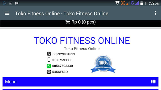 Toko Fitness Online