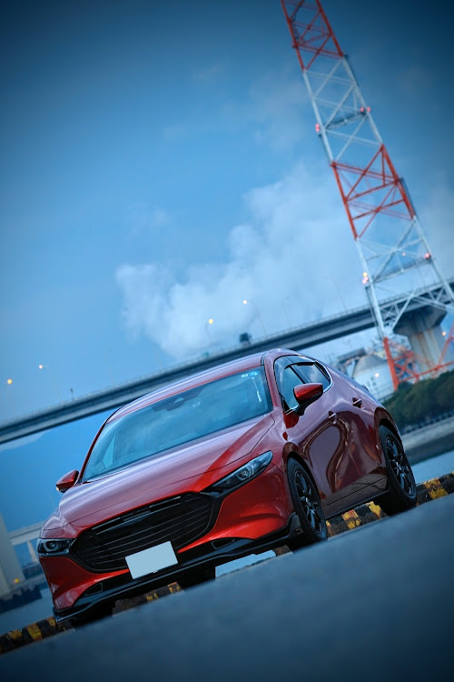 MAZDA3の広島・今年もあとわずか・洗車・朝活・カスタマイズに関するカスタム事例の投稿画像1枚目